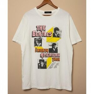 Beatles Junk Food 1964 Tour Graphic Tee XXL NWOT